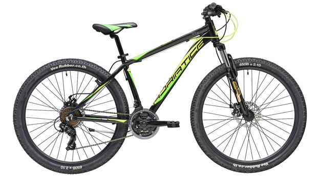 Picture of CICLI ADRIATICA WING RCK 27.5 MECHANICAL DISC YELLOW/ GREEN